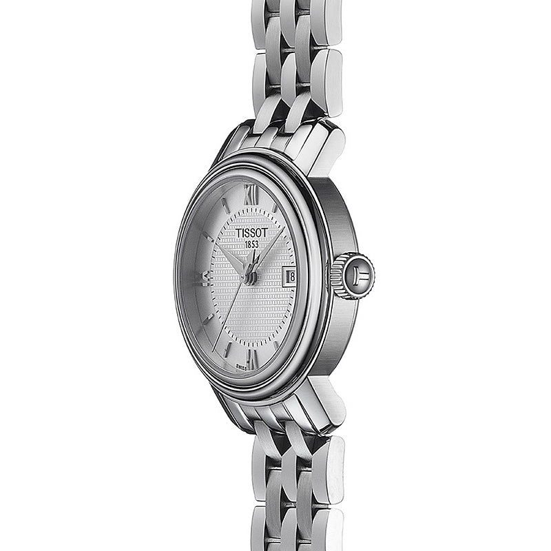 Tissot T Classic Bridgeport Lady Quartz Stainless Steel Watch For Women - T097.010.11.038.00