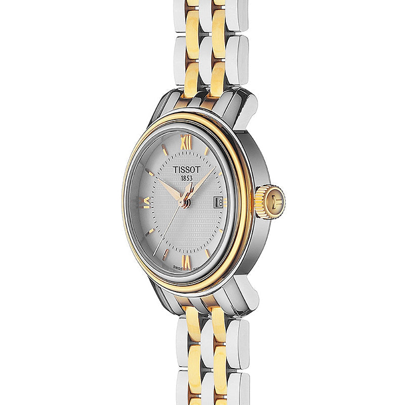 Tissot T Classic Bridgeport Lady White Mother of Pearl Dial Watch For Women - T097.010.22.118.00