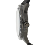 Guess Odyssey Quartz Black Dial Black Silicone Strap Watch For Men - W1108G3