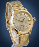 Maserati Epoca Golden Dial Golden Mesh Bracelet Watch For Men - R8853118003