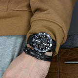Tissot Seastar 1000 Chronograph Black Dial Black Rubber Strap Watch For Men - T120.417.37.051.02