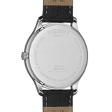Tissot T Classic Tradition Quartz Black Dial Black Leather Strap Watch For Men - T063.610.16.058.00
