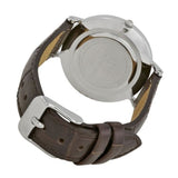 Daniel Wellington Classic Petite York White Dial Black Leather Strap Watch For Women - DW00100188