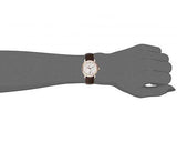 Tissot T Classic Carson Premium White Dial Brown Leather Strap Watch for Women - T122.207.36.031.00
