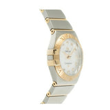Omega Constellation Manhattan Mother of Pearl Dial Two Tone Steel Strap Watch for Women - 131.20.28.60.55.002