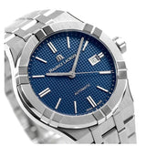 Maurice Lacroix Aikon Automatic Blue Dial Silver Steel Strap Watch For Men - AI6008-SS002-430-1