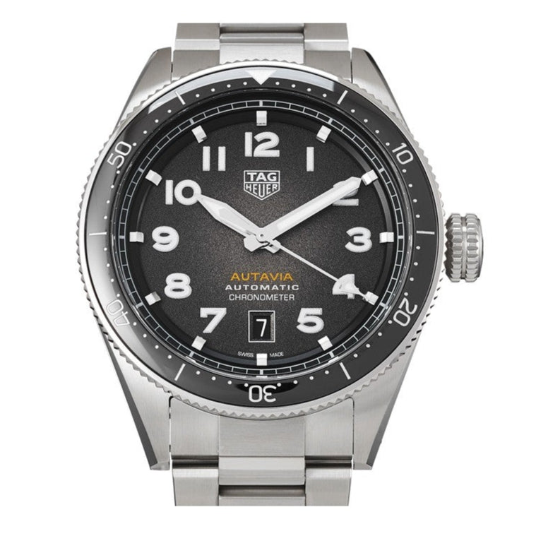 Tag Heuer Autavia Grey Dial Watch for Men - WBE5114.EB0173